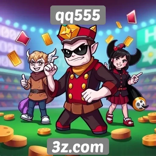 Características principais do site qq555