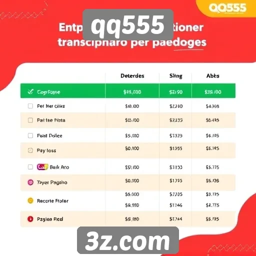 opções de pagamento oferecidas pelo qq555